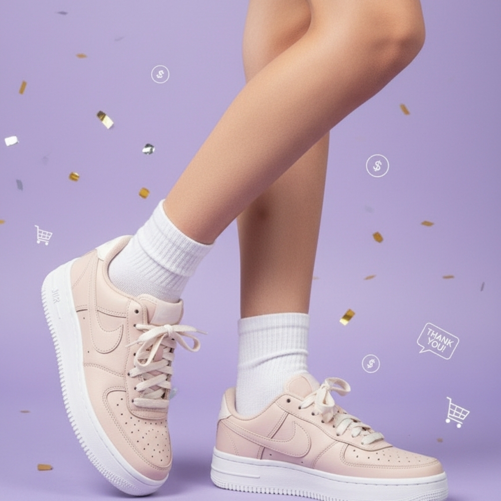 Nike Platform Women's Pink Sneakers
